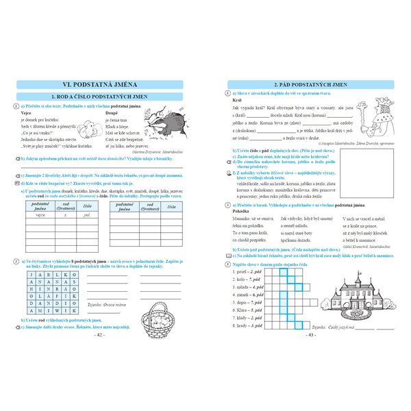 Český jazyk 4 - Pracovní sešit (Duhová řada), Čtení s porozuměním