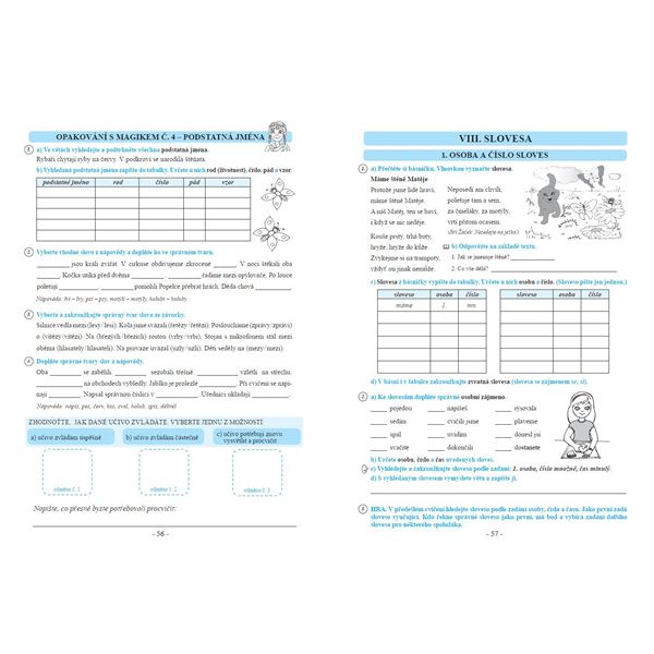 Český jazyk 4 - Pracovní sešit (Duhová řada), Čtení s porozuměním