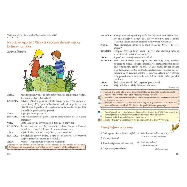 Čítanka 4, Čtení s porozuměním