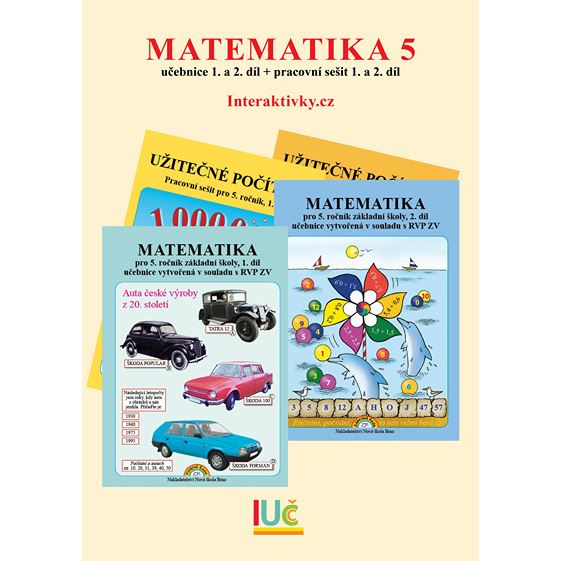 Roční IUČ Matematika 5, 1. a 2. díl (UČ+PS)