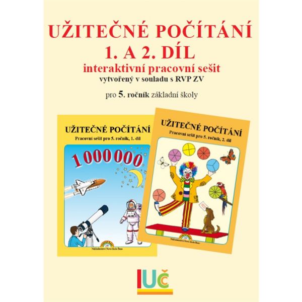 Interaktivní PS Užitečné počítání 1. a 2. díl (pětiletá)