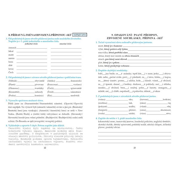 Český jazyk 5 - Pracovní sešit 1.pololetí