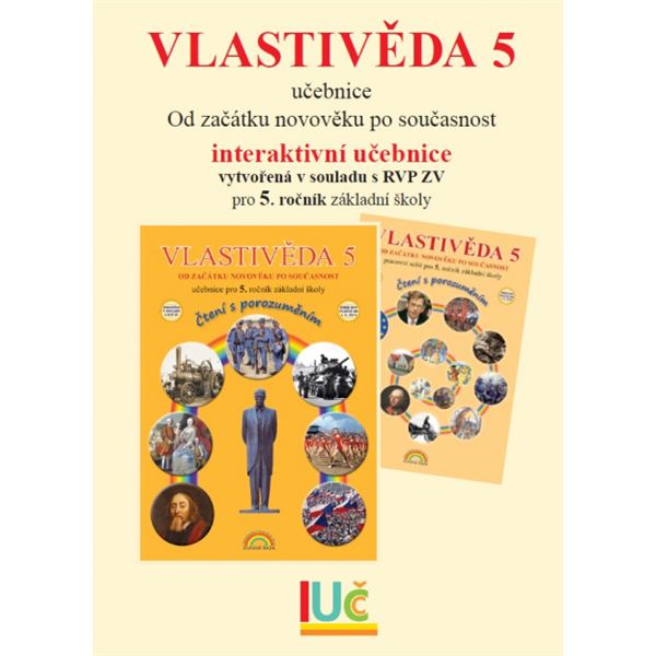Interaktivní učebnice VLASTIVĚDA 5 - DĚJEPIS s Vlastíkem (roční)