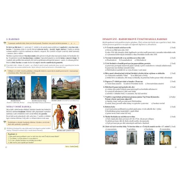 Vlastivěda 5 - Od začátku novověku po současnost - učebnice, Čtení s porozuměním