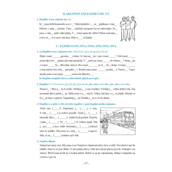 Český jazyk 5 - Pracovní sešit (Duhová řada), Čtení s porozuměním