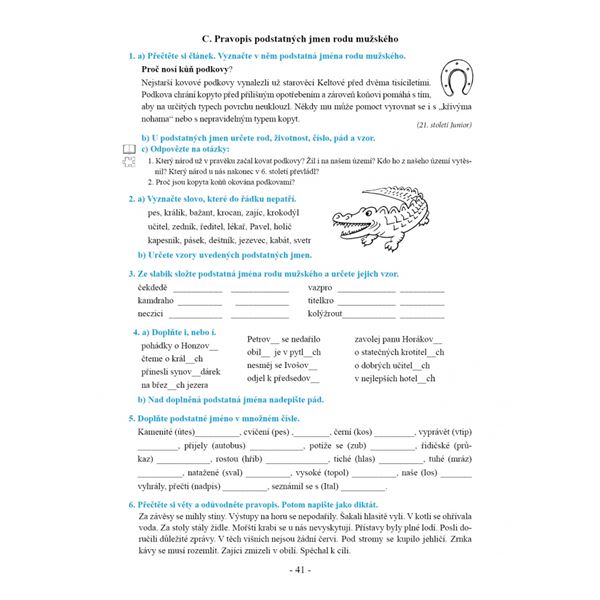 Český jazyk 5 - Pracovní sešit (Duhová řada), Čtení s porozuměním