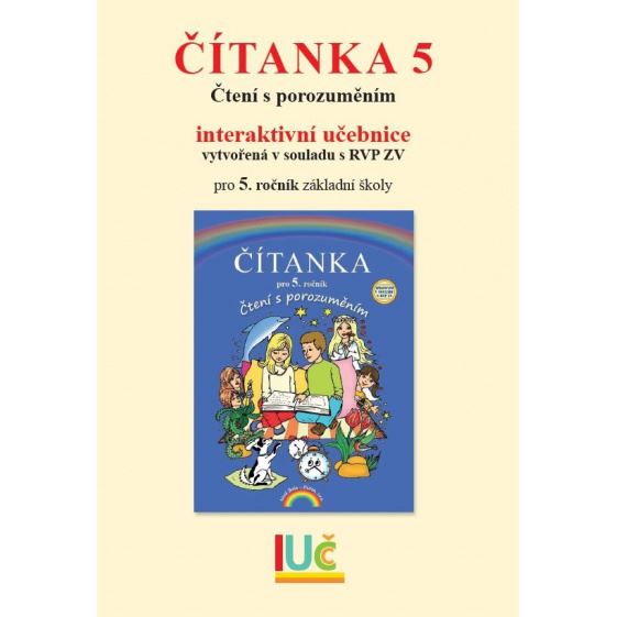 Interaktivní učebnice Čítanka 5 (pětiletá)