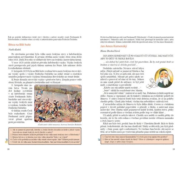 Čítanka 5 (Duhová řada), Čtení s porozuměním