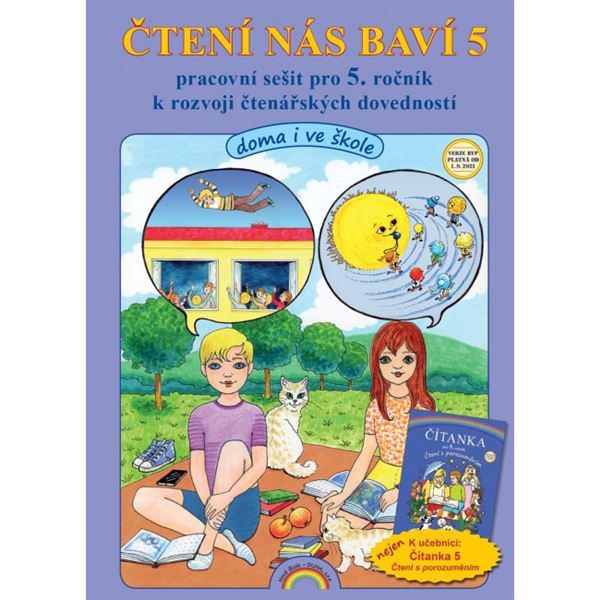 Čtení nás baví 5 (čtenářské dovednosti) - Pracovní sešit