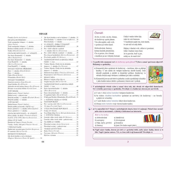 Čtení nás baví 5 (čtenářské dovednosti) - Pracovní sešit