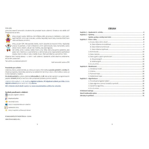 Informatika 5 1. díl - pracovní učebnice 