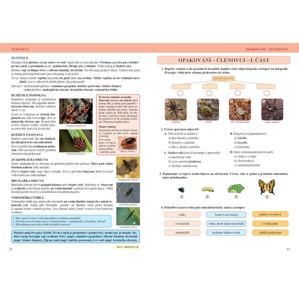 Přírodopis 6 - Úvod do přírodopisu - učebnice, Čtení s porozuměním