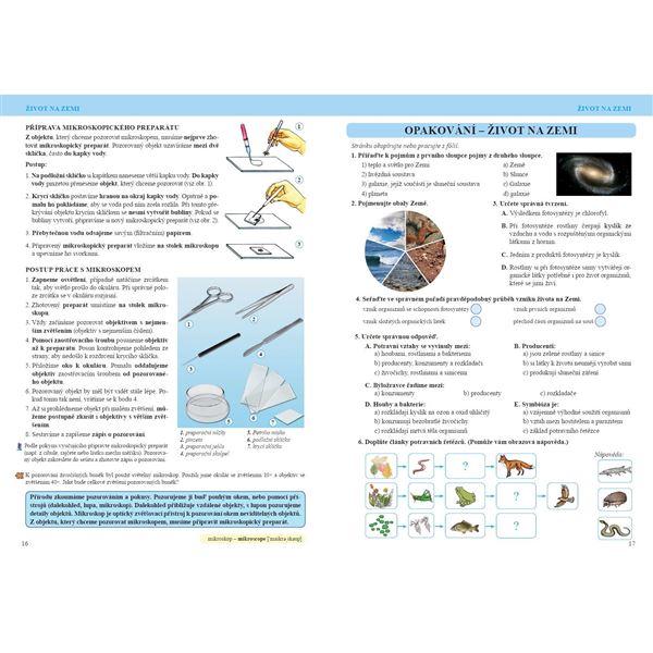 Přírodopis 6 - Úvod do přírodopisu - učebnice, Čtení s porozuměním