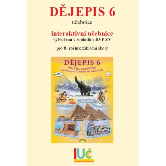 Interaktivní učebnice - Dějepis 6 - Pravěk, starověk - roční licence