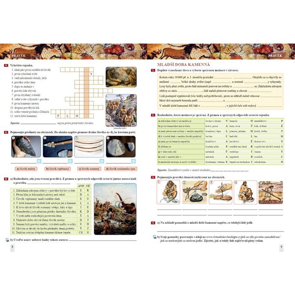 Dějepis 6 - Pravěk, starověk - Pracovní sešit, Čtení s porozuměním