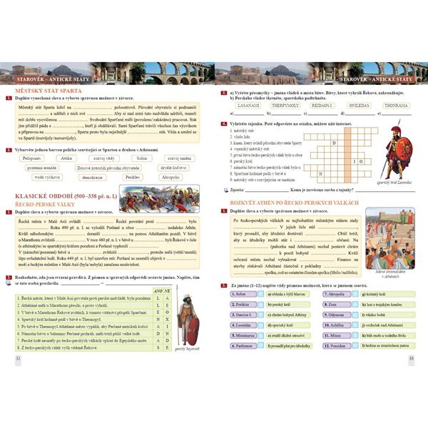 Dějepis 6 - Pravěk, starověk - Pracovní sešit, Čtení s porozuměním