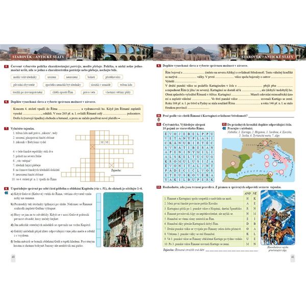 Dějepis 6 - Pravěk, starověk - Pracovní sešit, Čtení s porozuměním