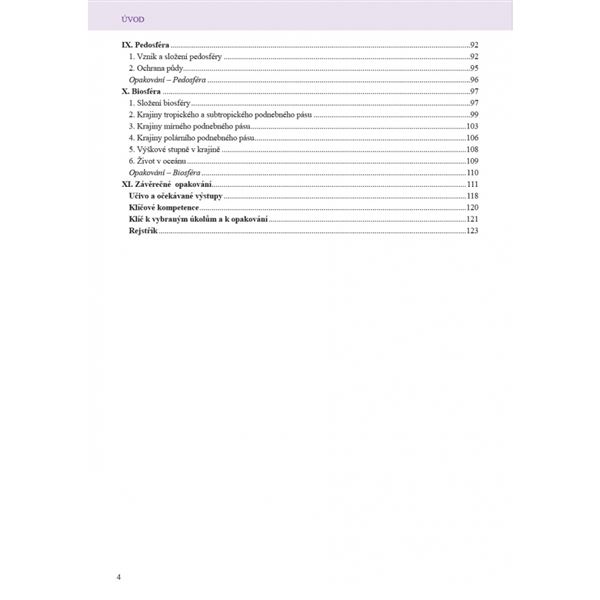 Zeměpis 6 - Planeta Země - učebnice, Čtení s porozuměním