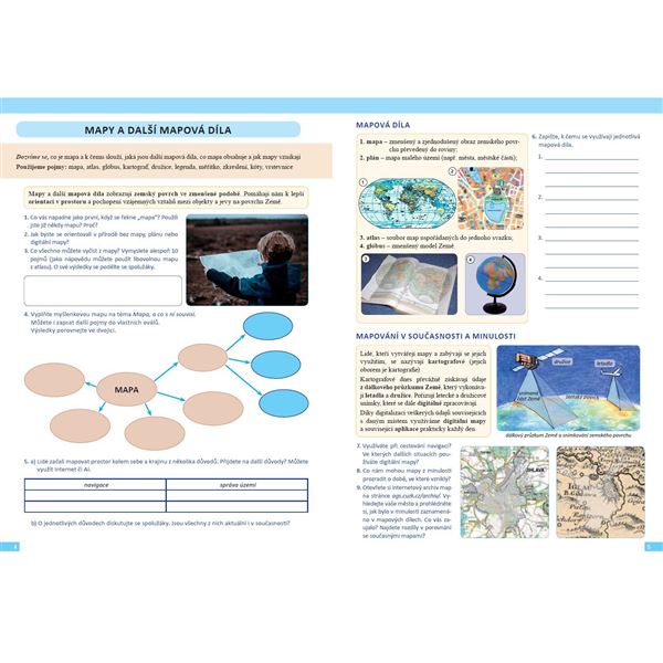 Geografie 6- Geografické myšlení - pracovní učebnice
