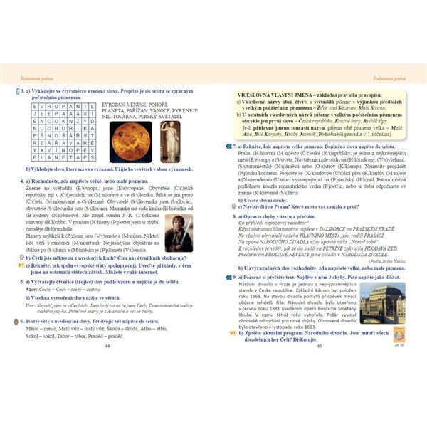 Český jazyk 6 - učebnice, Čtení s porozuměním