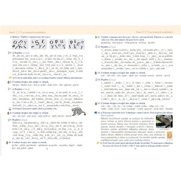 Český jazyk 6 - učebnice, Čtení s porozuměním