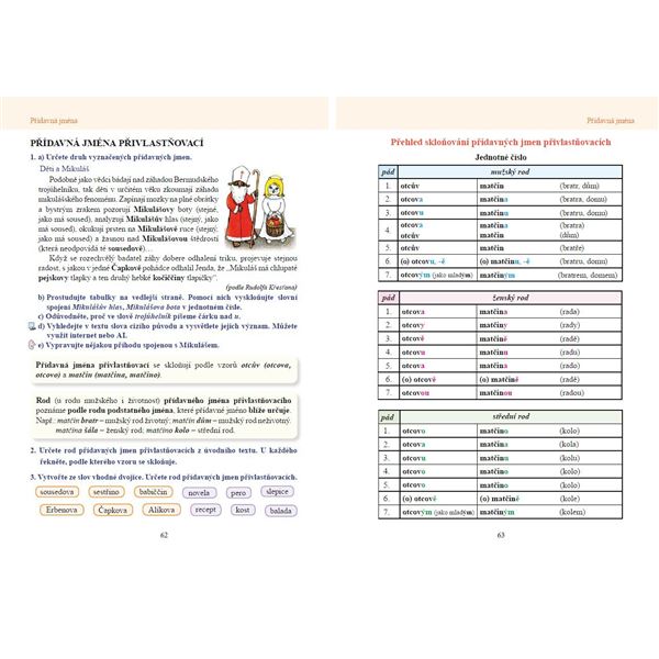 Český jazyk 6 - učebnice, Čtení s porozuměním