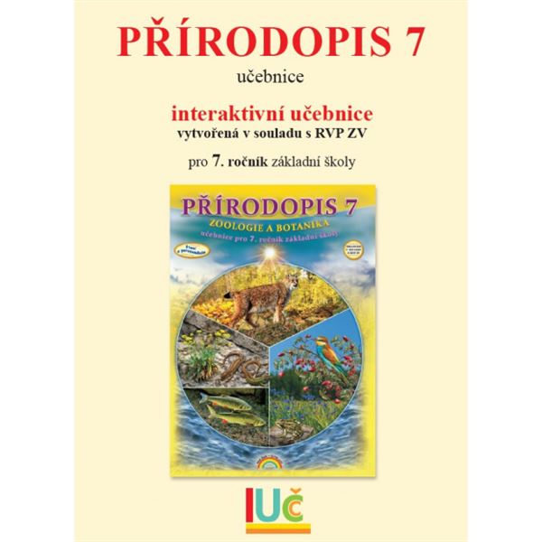 Interaktivní učebnice Přírodopis 7 (roční)