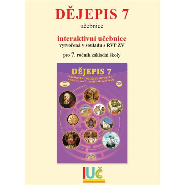Interaktivní učebnice Dějepis 7 (pětiletá)