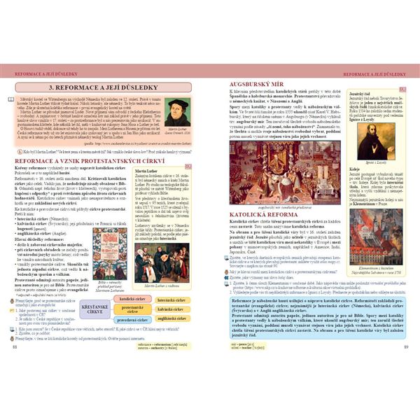 Dějepis 7 - Středověk, počátek novověku - Čtení s porozuměním - učebnice