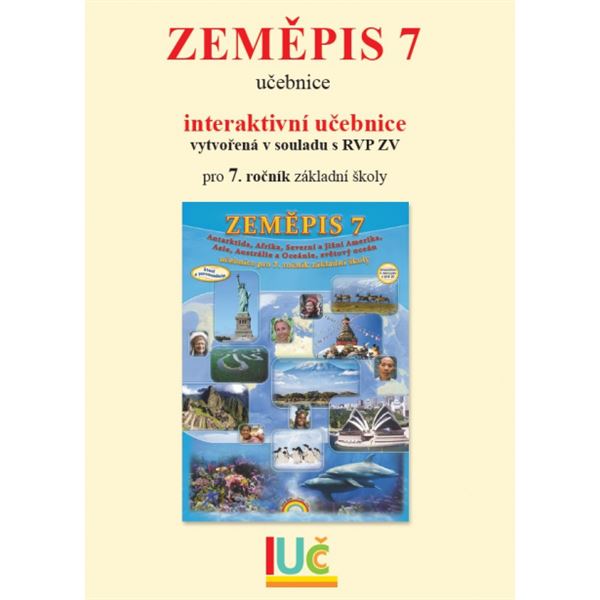 Interaktivní učebnice Zeměpis 7 (pětiletá)