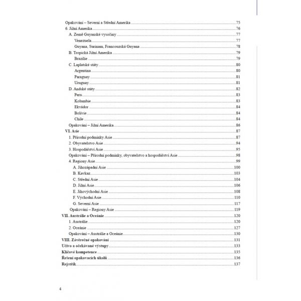 Zeměpis 7 - Asie, Afrika, Amerika, Austrálie a Oceánie, Antarktida, Čtení s porozuměním - učebnice