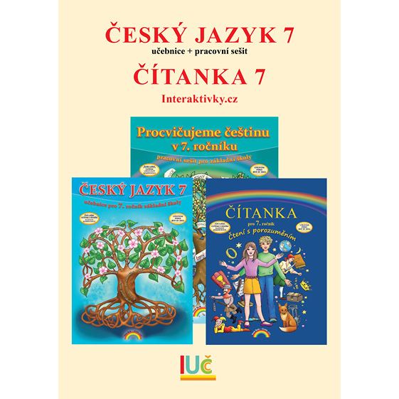 Pětiletá IUČ Český jazyk 7 (UČ+PS+ČIT)