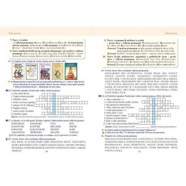 Český jazyk 7 – učebnice, Čtení s porozuměním