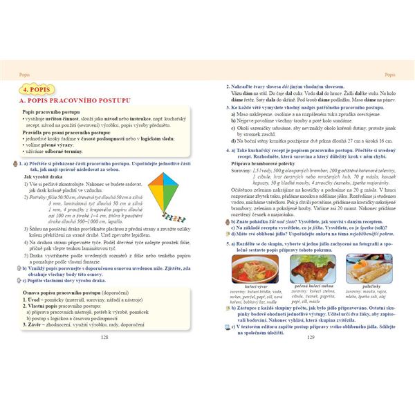 Český jazyk 7 – učebnice, Čtení s porozuměním