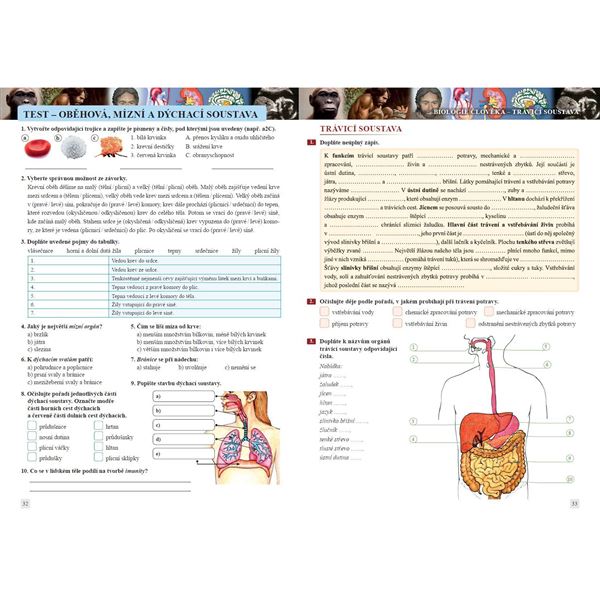 Přírodopis 8 - Savci a člověk - pracovní sešit, Čtení s porozuměním