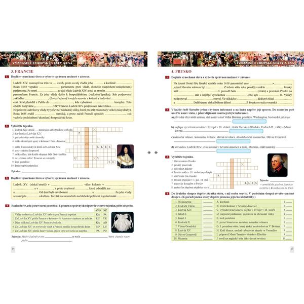 Dějepis 8 - pracovní sešit, Čtení s porozuměním