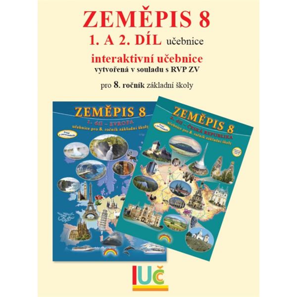 Interaktivní učebnice Zeměpis 8 (roční)