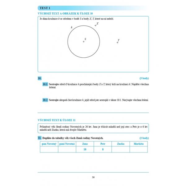 Matematika - příprava na příjmací zkoušky na SŠ