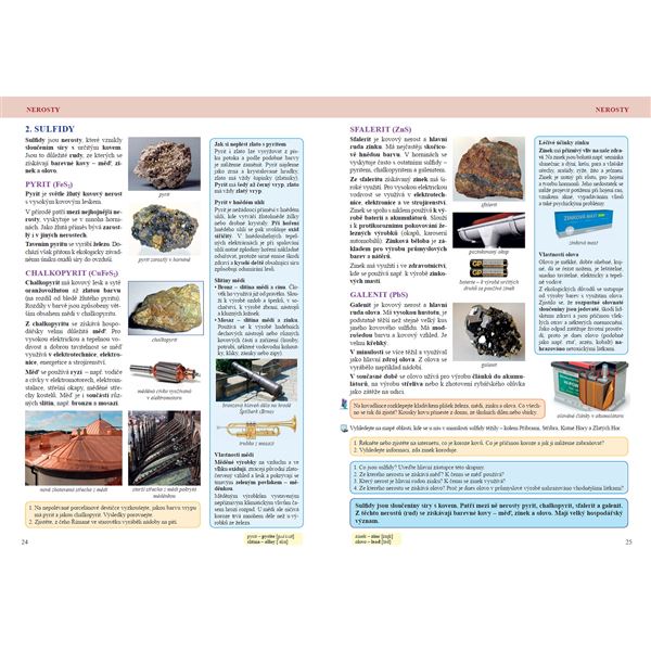 Přírodopis 9 - Geologie a ekologie, Čtení s porozuměním - učebnice