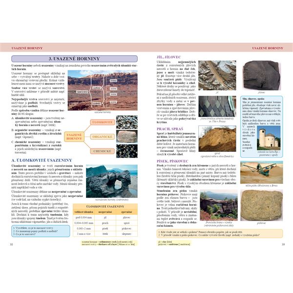 Přírodopis 9 - Geologie a ekologie, Čtení s porozuměním - učebnice