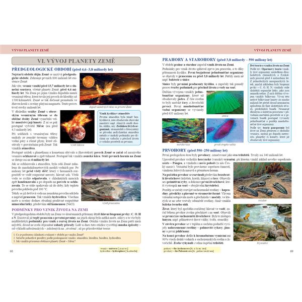 Přírodopis 9 - Geologie a ekologie, Čtení s porozuměním - učebnice