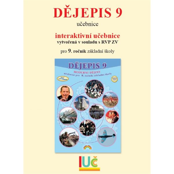 Interaktivní učebnice Dějepis 9 (roční)