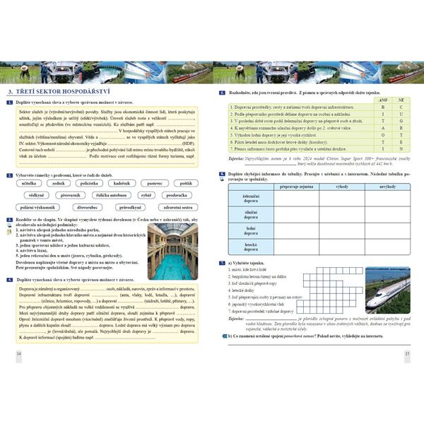 Zeměpis 9 - Lidé a hospodářství - pracovní sešit