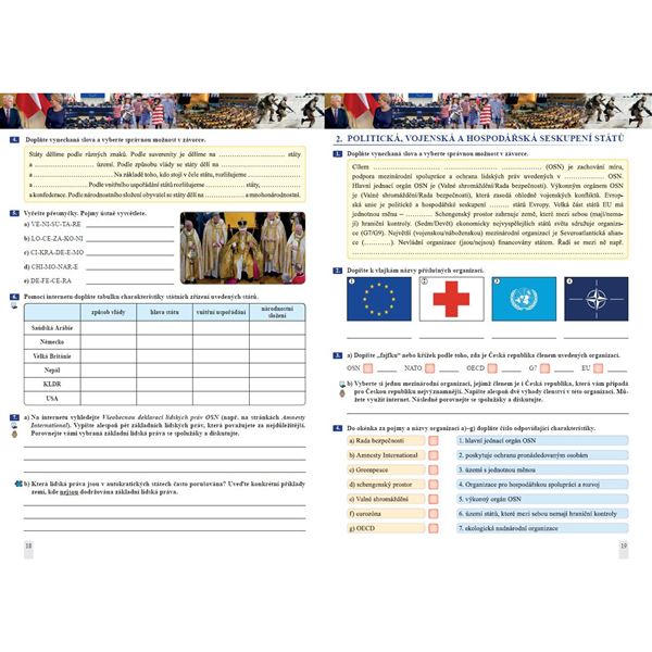 Zeměpis 9 - Lidé a hospodářství - pracovní sešit