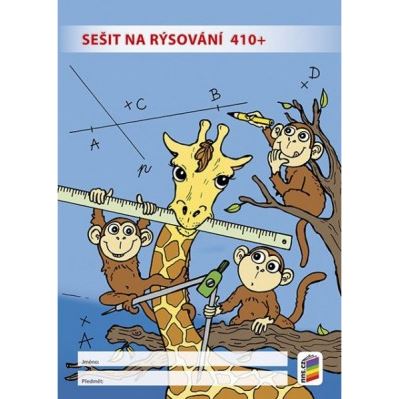 Sešit na rýsování 410+ (bílé listy) 