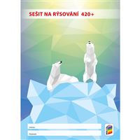 Sešit na rýsování 420+ (bílé listy)