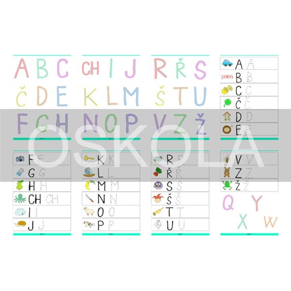 Učíme se psát - hůlkové