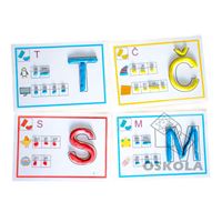 Písmena - předlohy k plastelíně