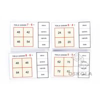 Čtyři čtverce s násobilkou