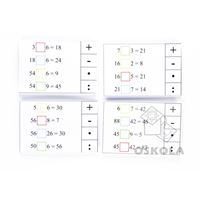 Doplň znaménka do 100